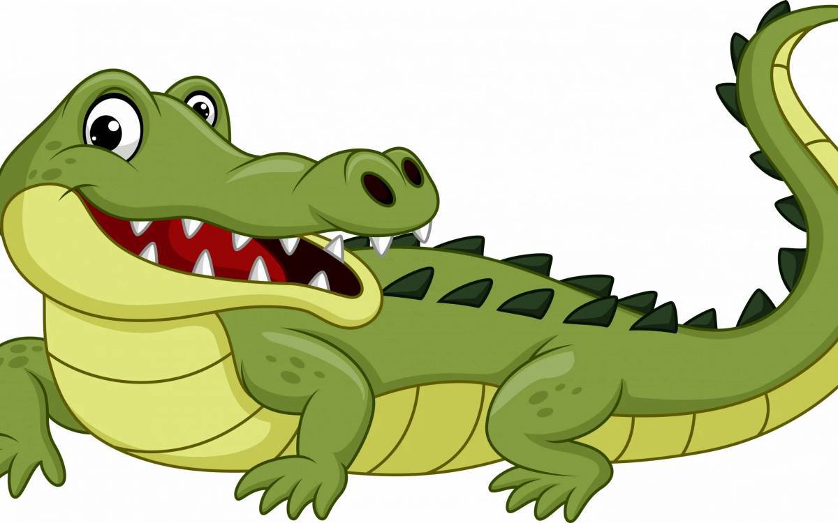 Крокодил для детей 3 4 лет #11