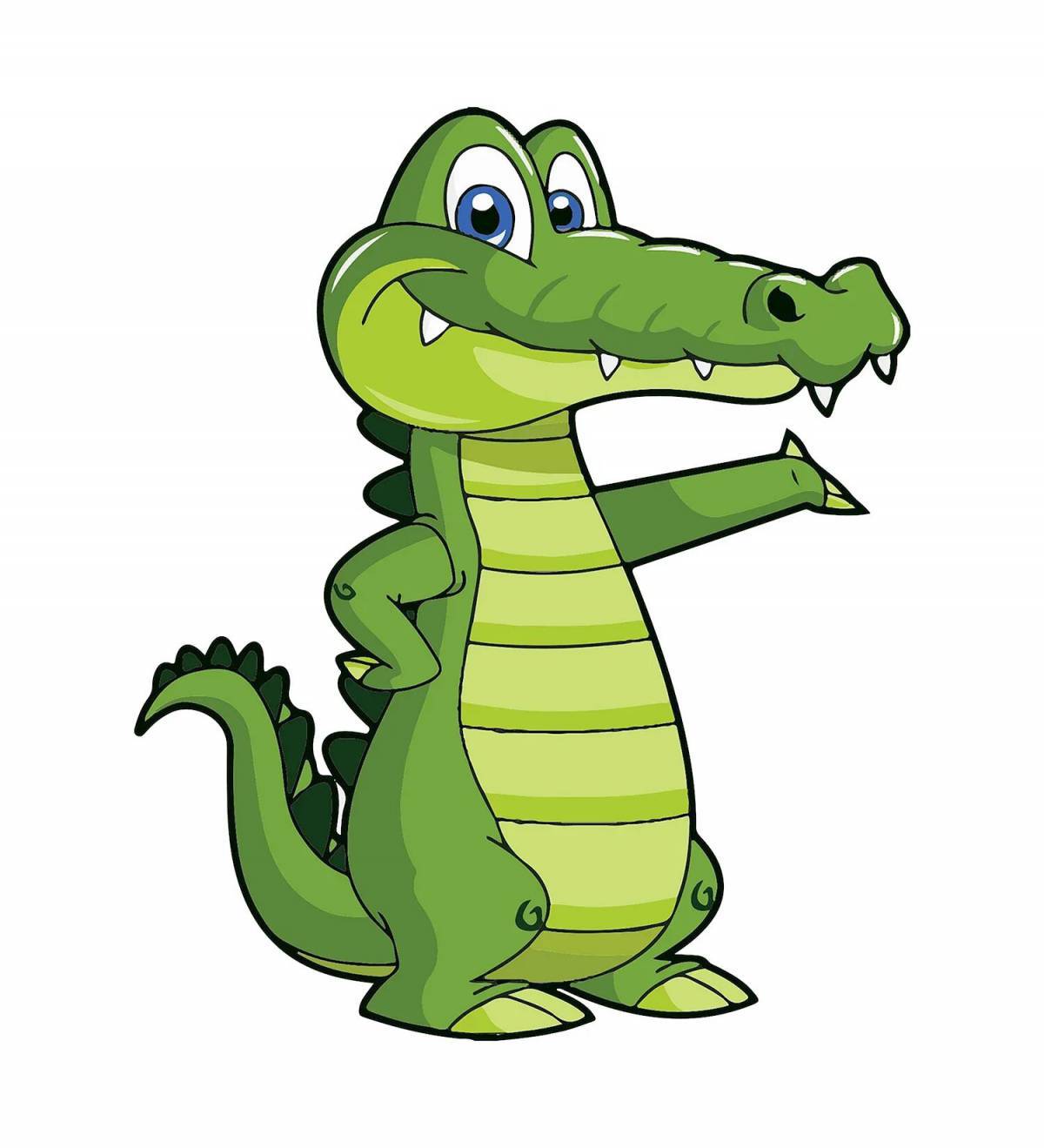 Крокодил для детей 3 4 лет #19