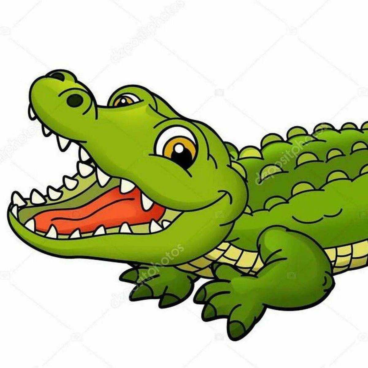 Крокодил для детей 3 4 лет #21