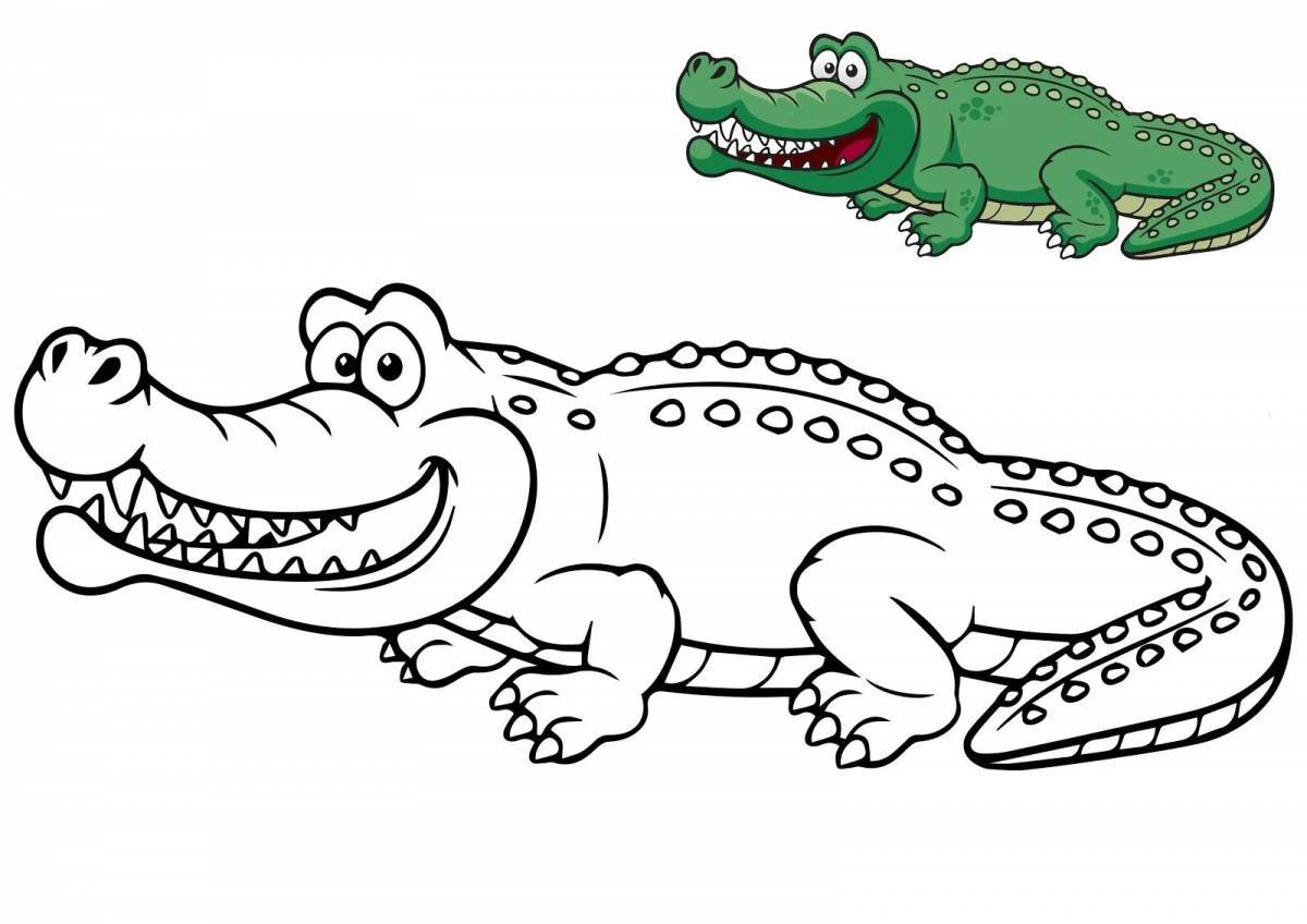 Крокодил для детей 3 4 лет #28