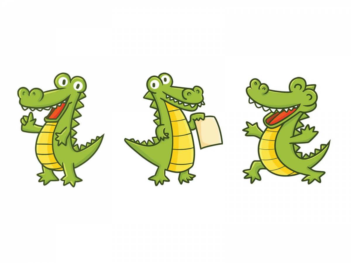 Крокодил для детей 3 4 лет #30