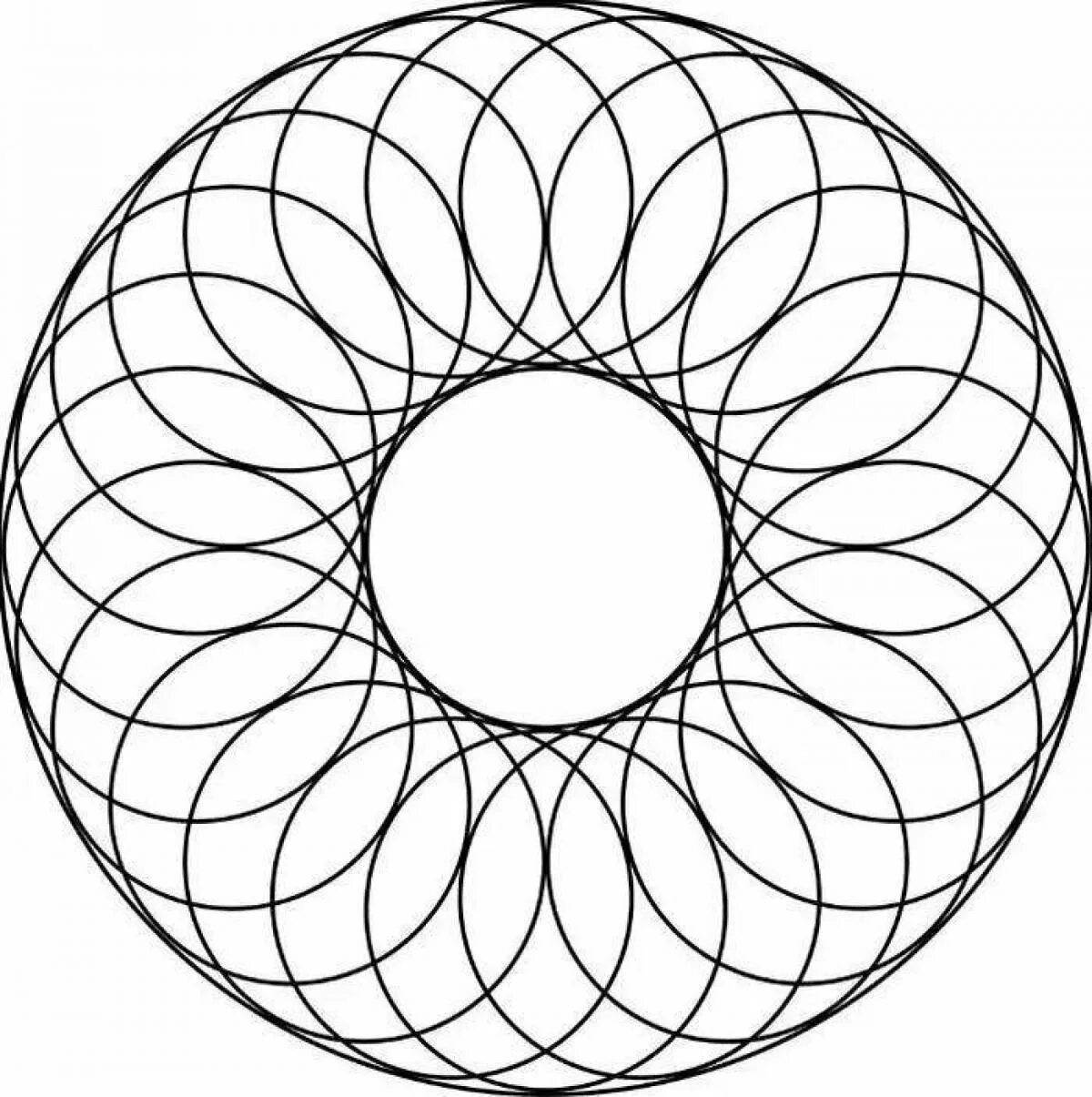 Круговая спираль создать #17