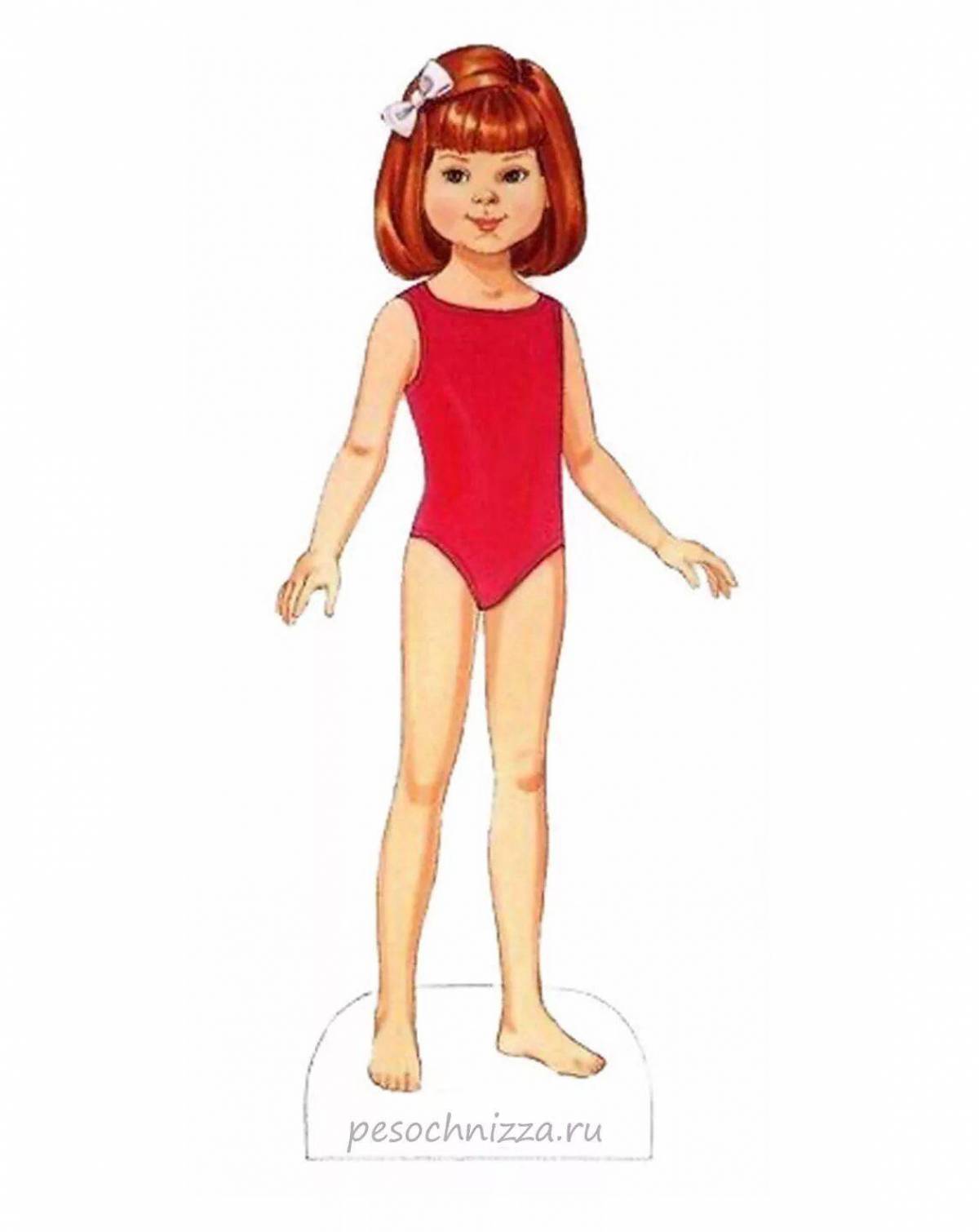 Кукла без одежки #36
