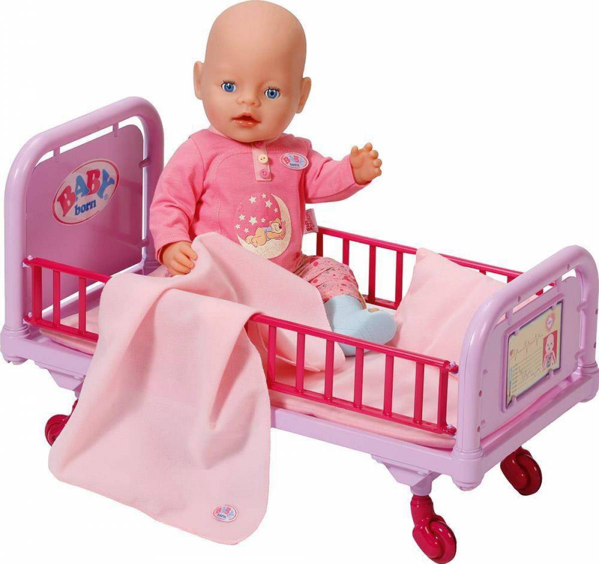 Кроватка для куклы Беби Борн