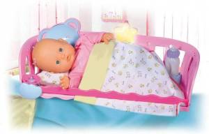 Раскраска кукла с кроваткой #16 #360470