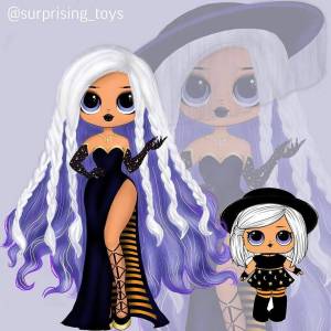 Раскраска куклы лол старшие сестры #34 #360872