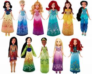 Раскраска куколки принцессы #9 #361156