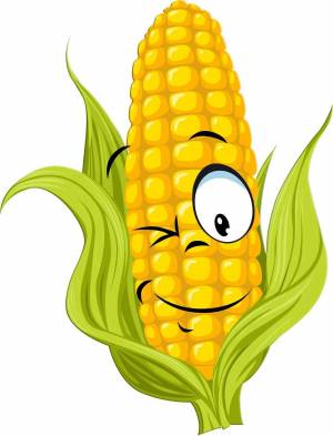 Раскраска кукуруза для детей #12 #361275