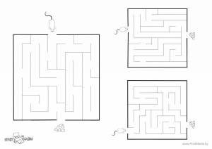 Раскраска лабиринты для детей 6 7 лет #26 #363441