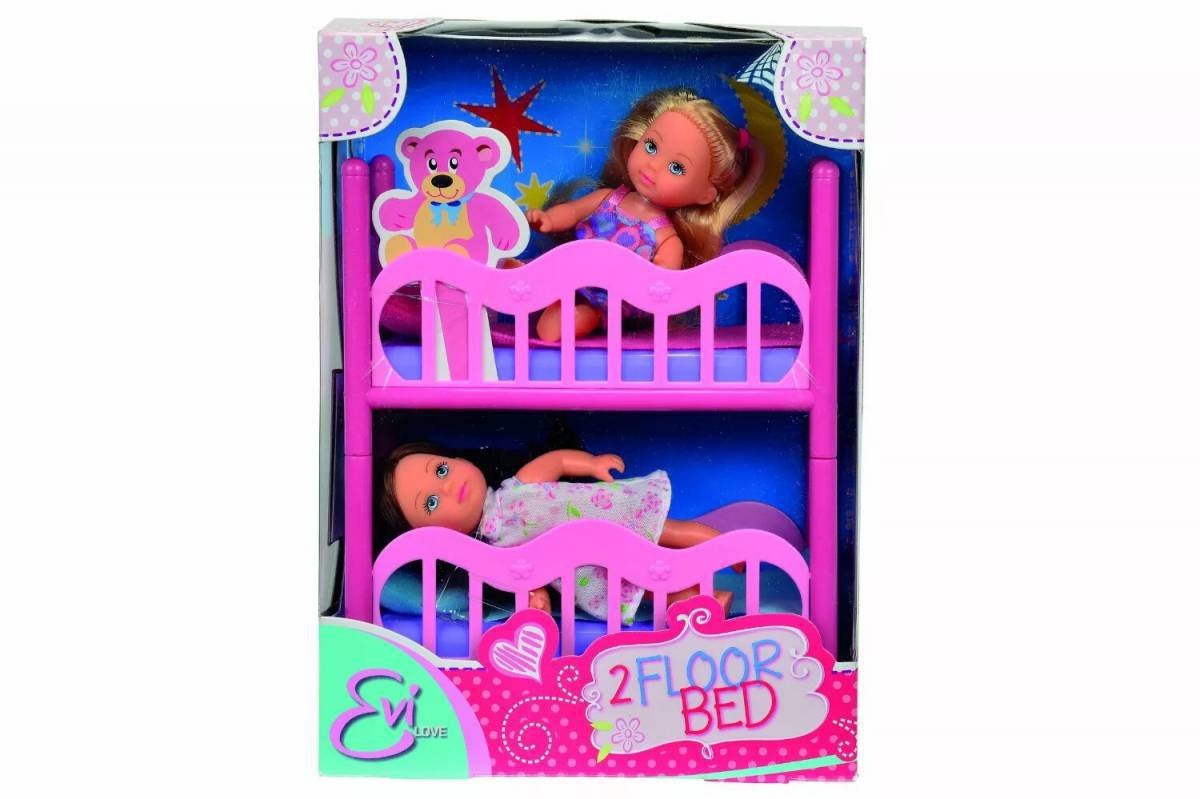 Кукла с кроваткой #12