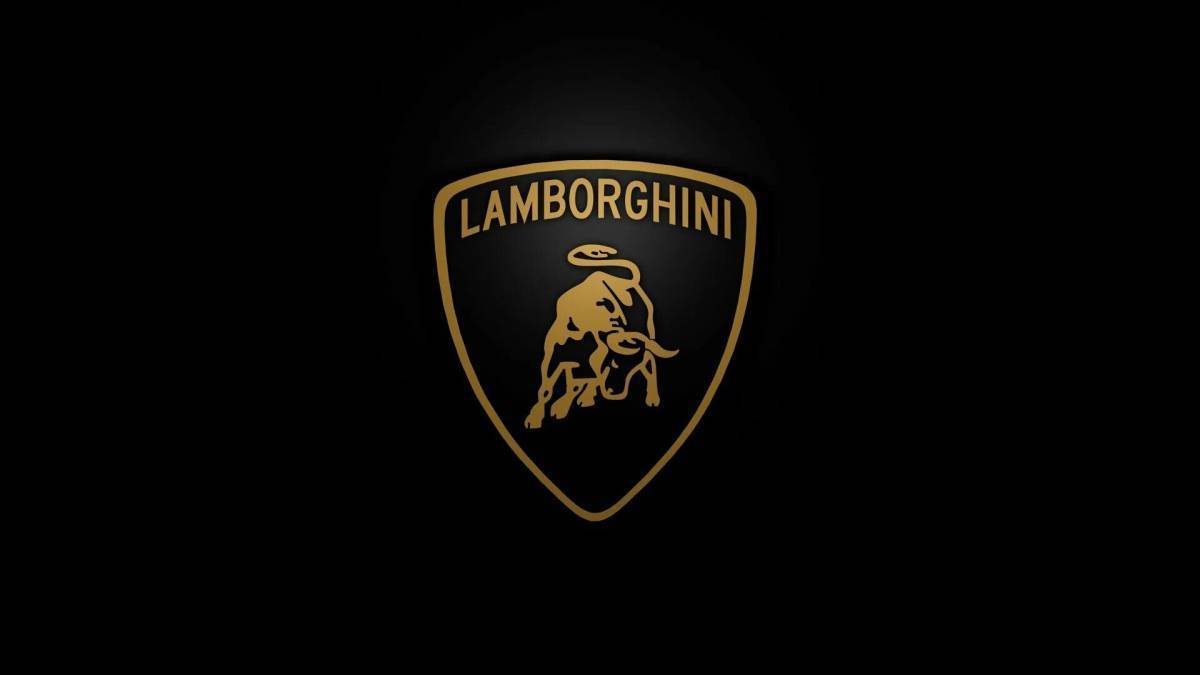 Ламба значок. Lamborghini логотип. Знак Ламборджини. Логотип Ламборгини на черном фоне. Обои фирмы Ламборджини.