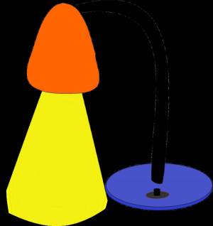 Раскраска лампа для детей #5 #365094