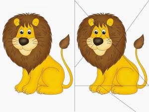 Раскраска лев для детей 3 4 лет #32 #365953