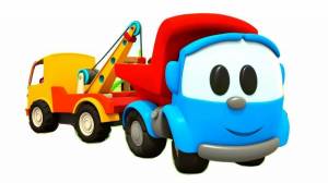 Раскраска лева грузовичок для детей #3 #366099