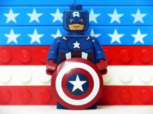 Раскраска лего капитан америка #24 #367256
