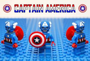 Раскраска лего капитан америка #28 #367260