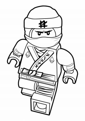 Раскраска лего ниндзяго для детей #5 #367414