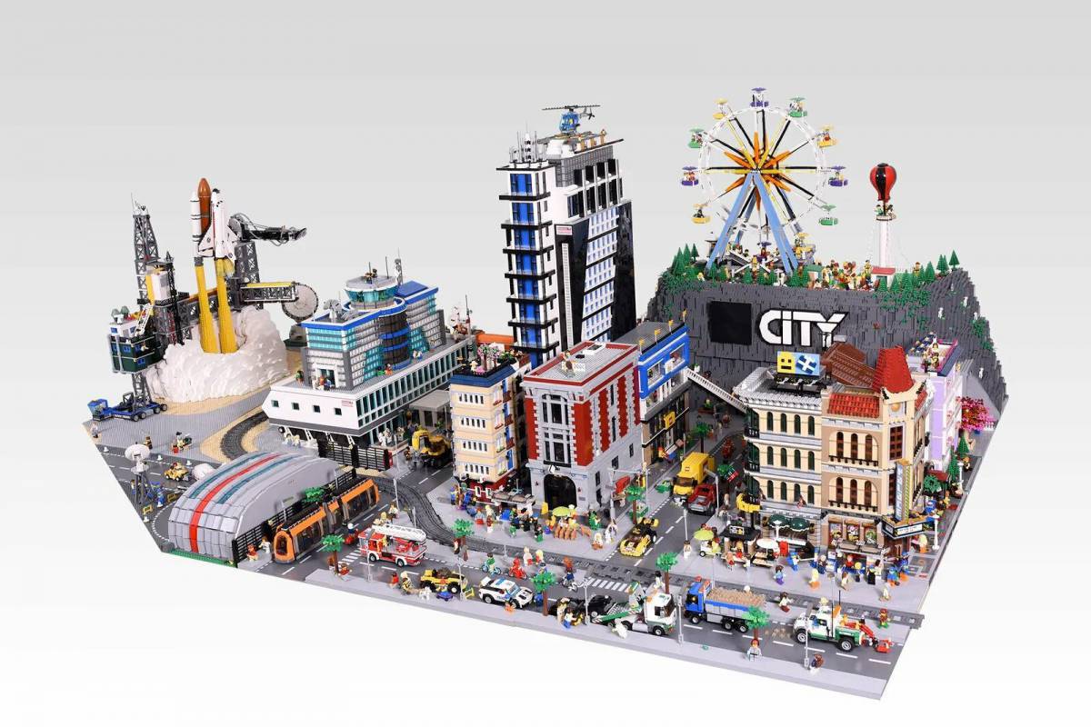 Лего город #25