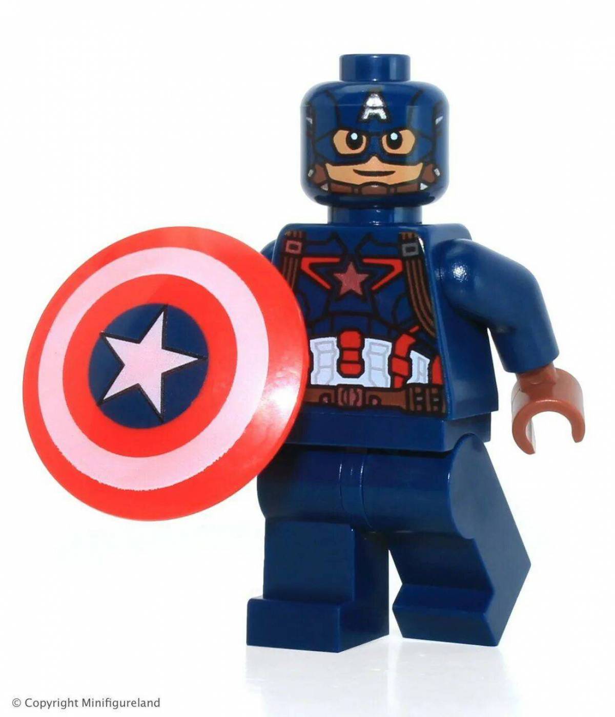 Лего капитан америка #6