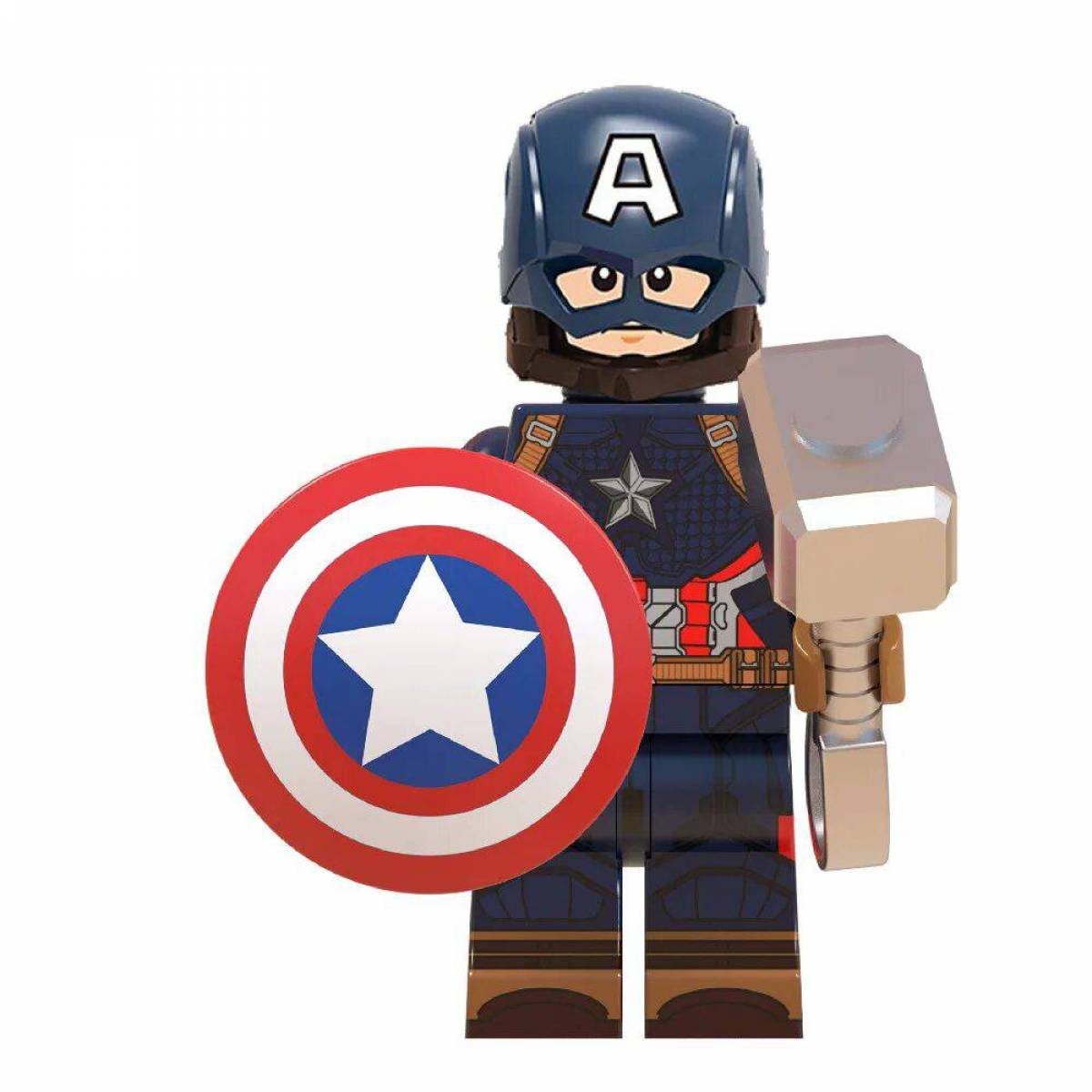 Лего капитан америка #8