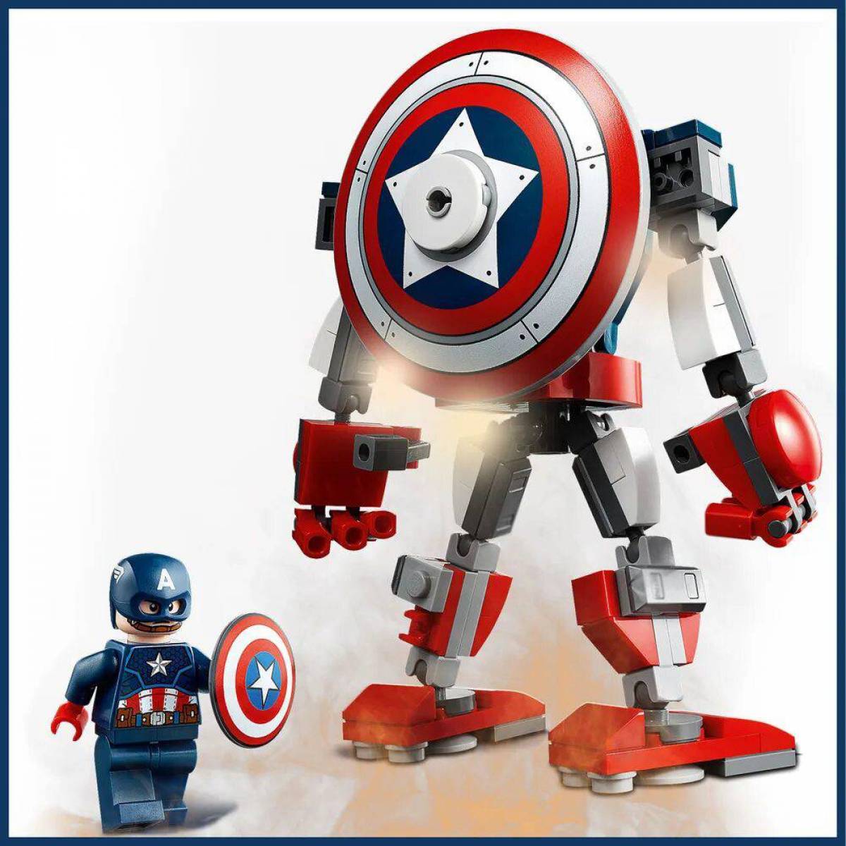 Лего капитан америка #10