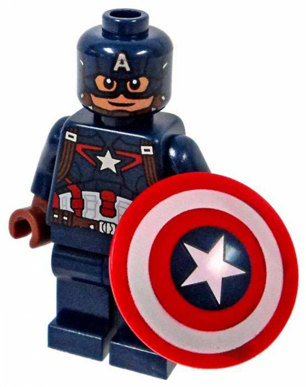 Лего капитан америка #17