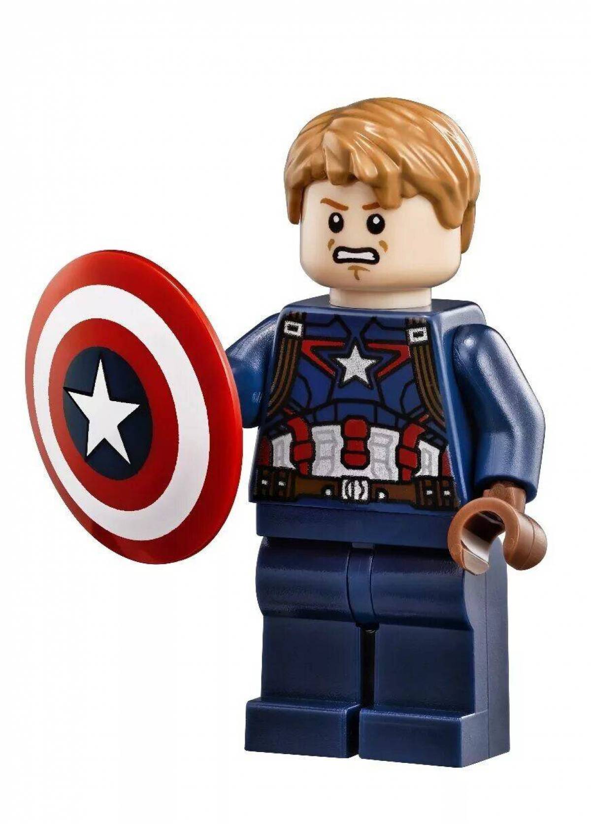Лего капитан америка #18