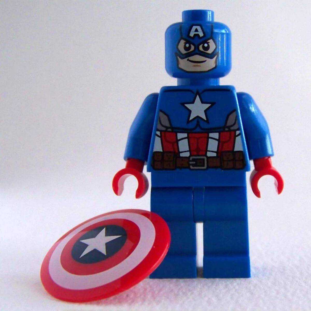 Лего капитан америка #22