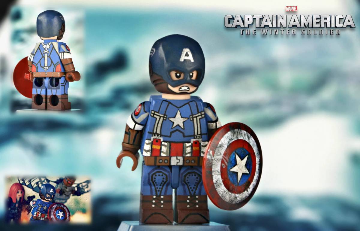 Лего капитан америка #23