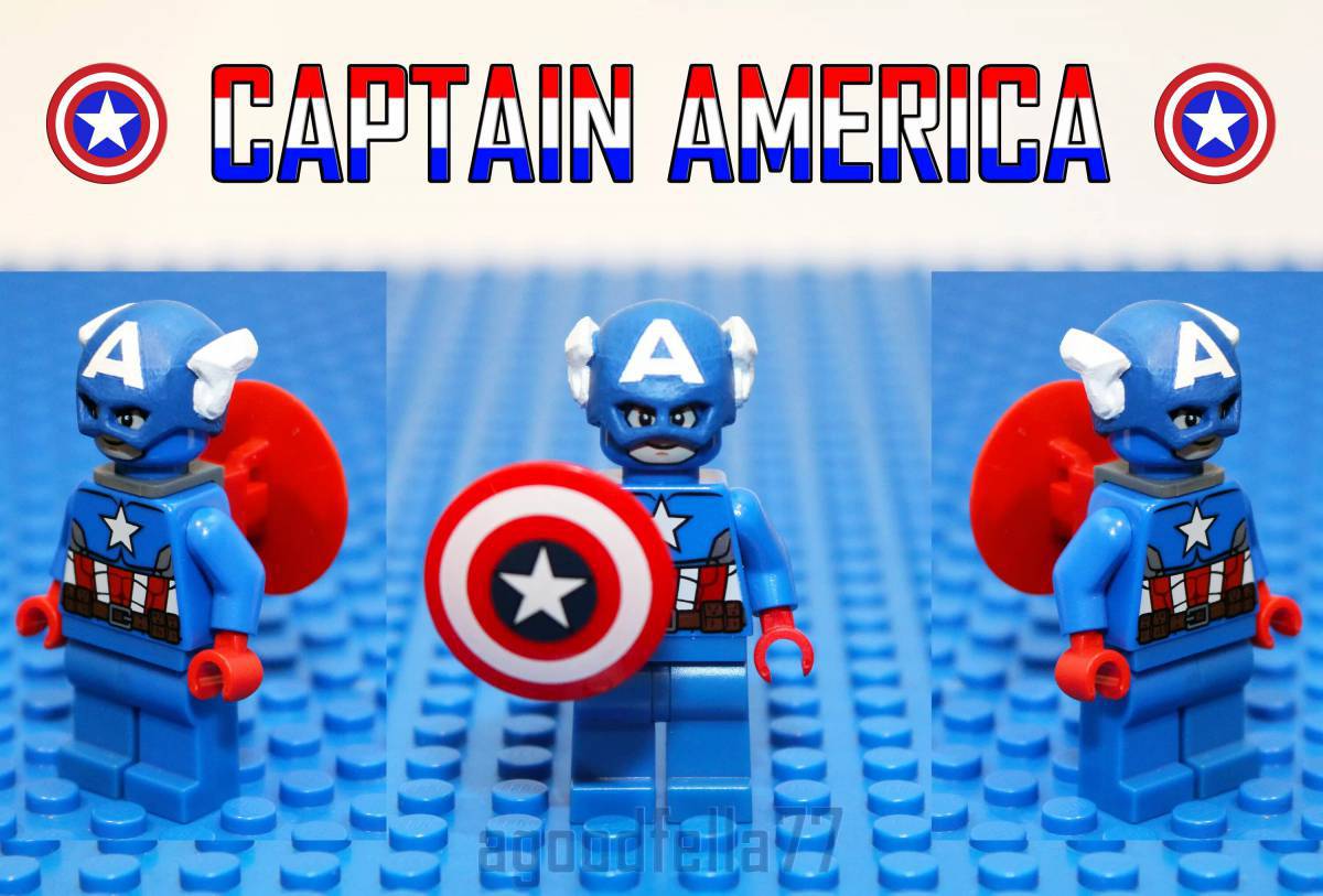 Лего капитан америка #28
