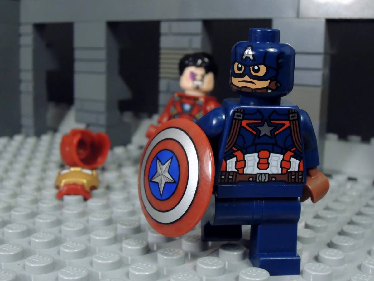 Лего капитан америка #30