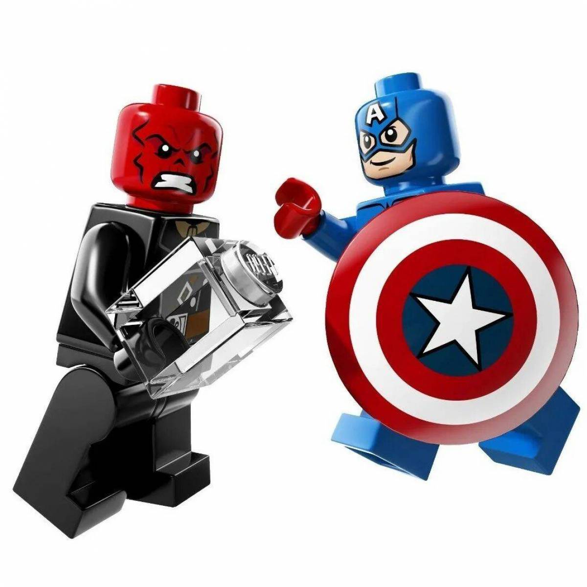 Лего капитан америка #37