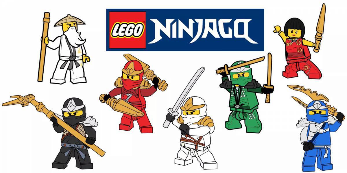 Лего ниндзяго для детей #13