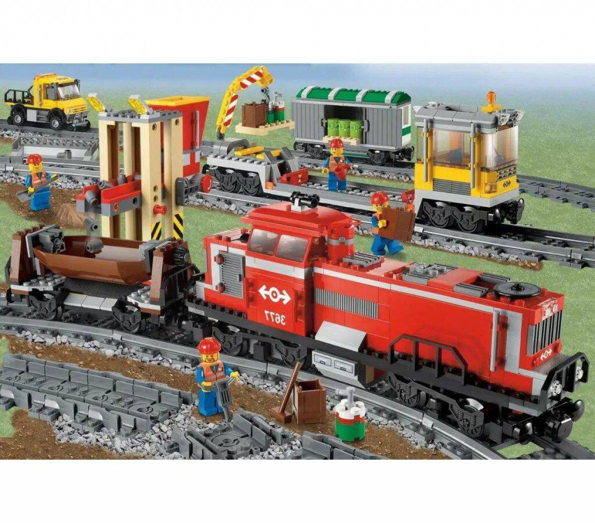 Лего поезд #3