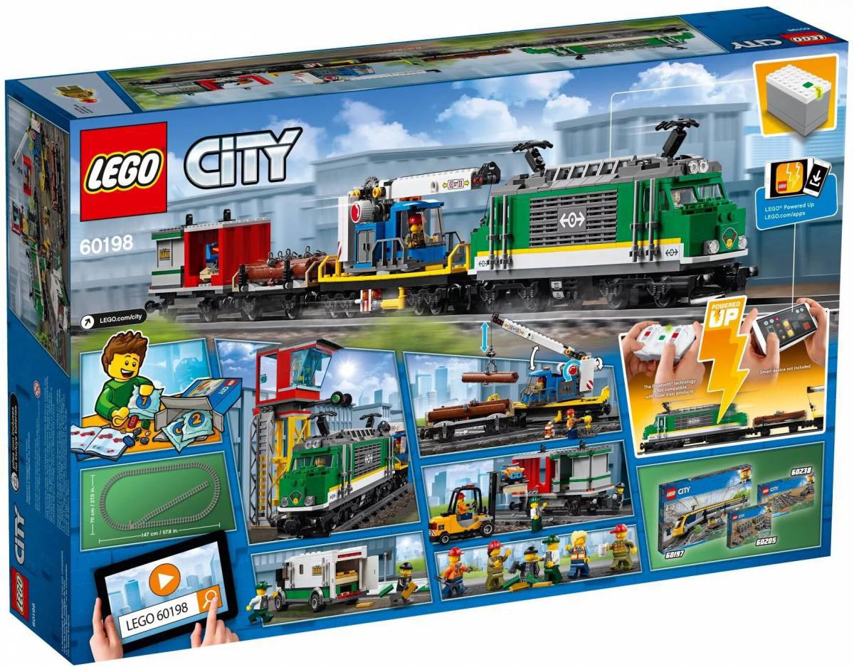 Лего поезд #7