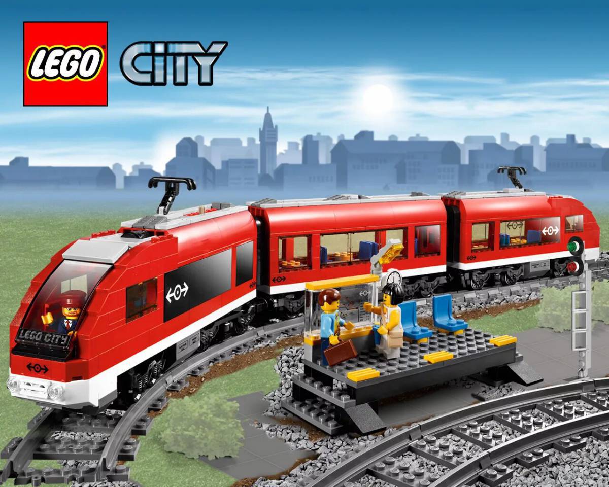 Лего поезд #10
