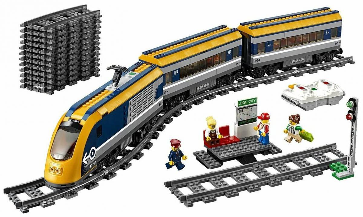 Лего поезд #11