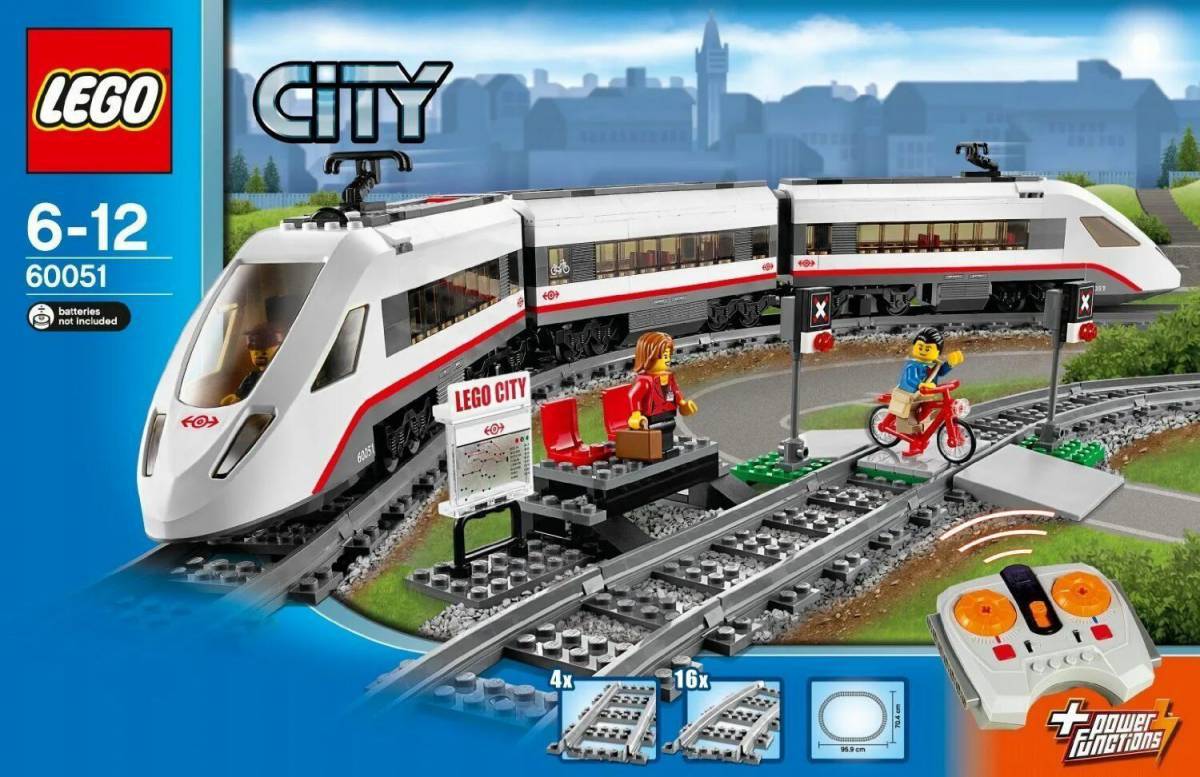 Лего поезд #18