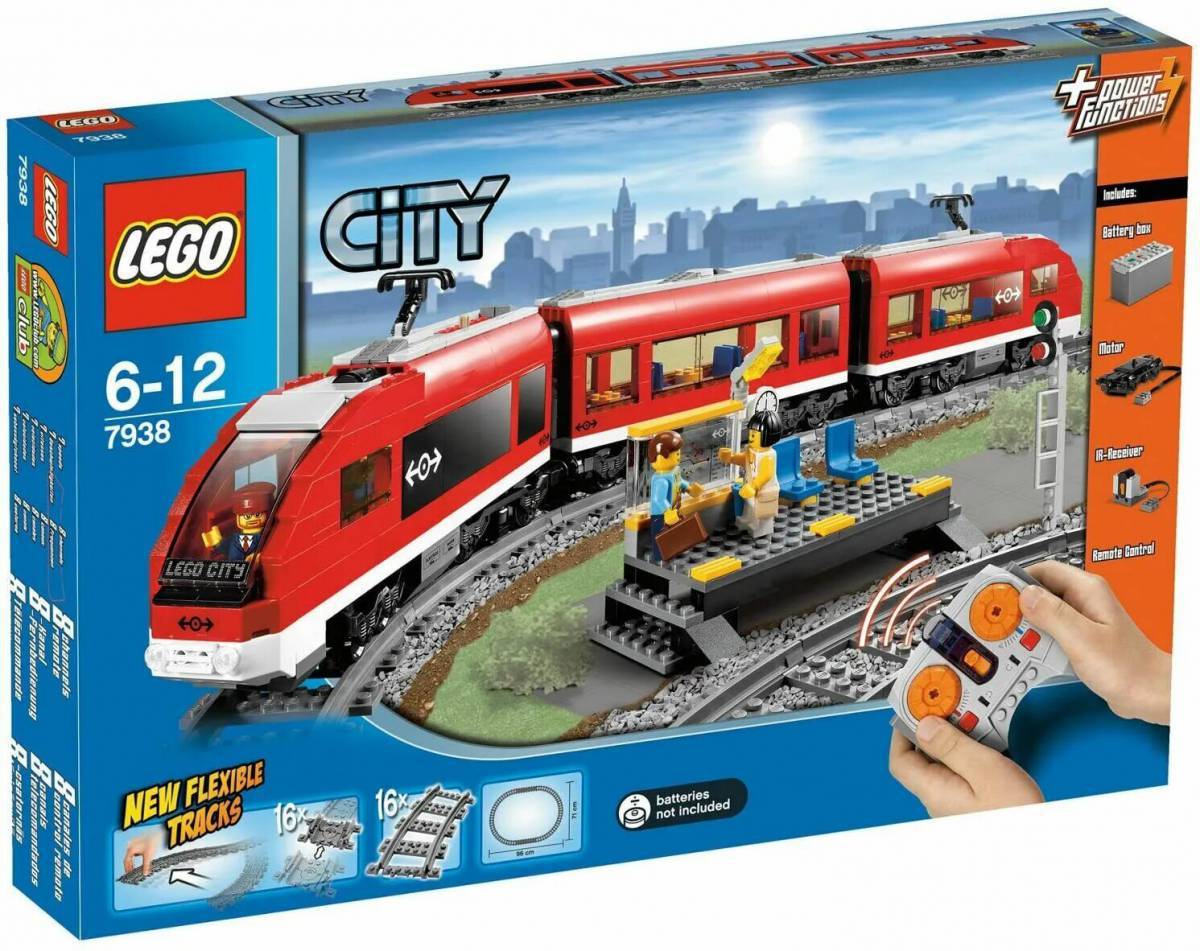 Лего поезд #24