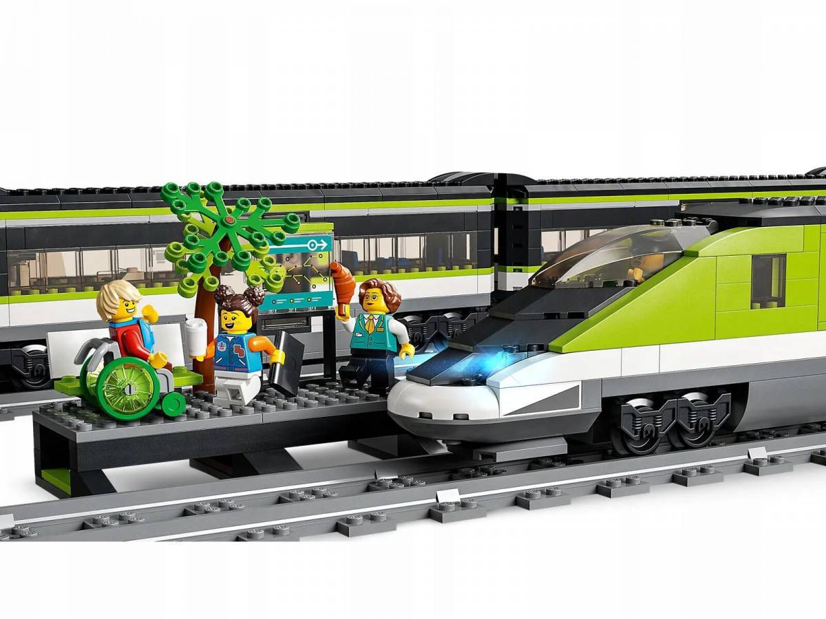 Лего поезд #27