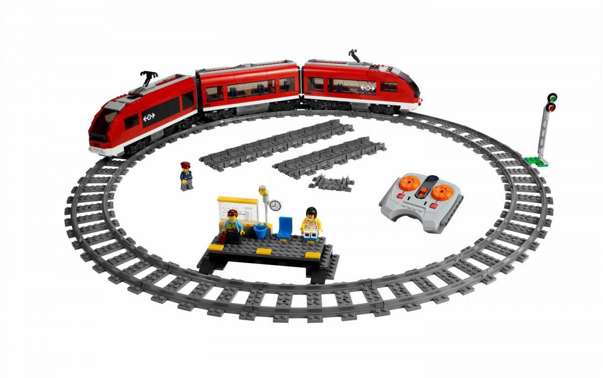 Лего поезд #28