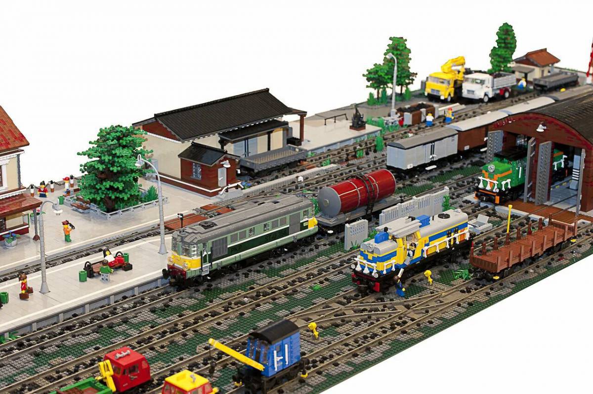 Лего поезд #31