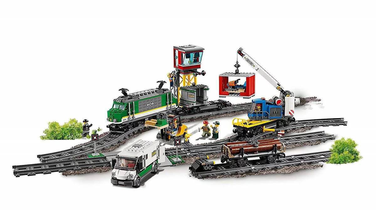 Лего поезд #34