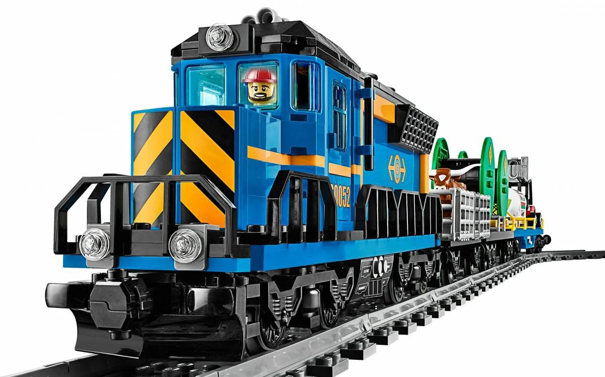 Лего поезд #35