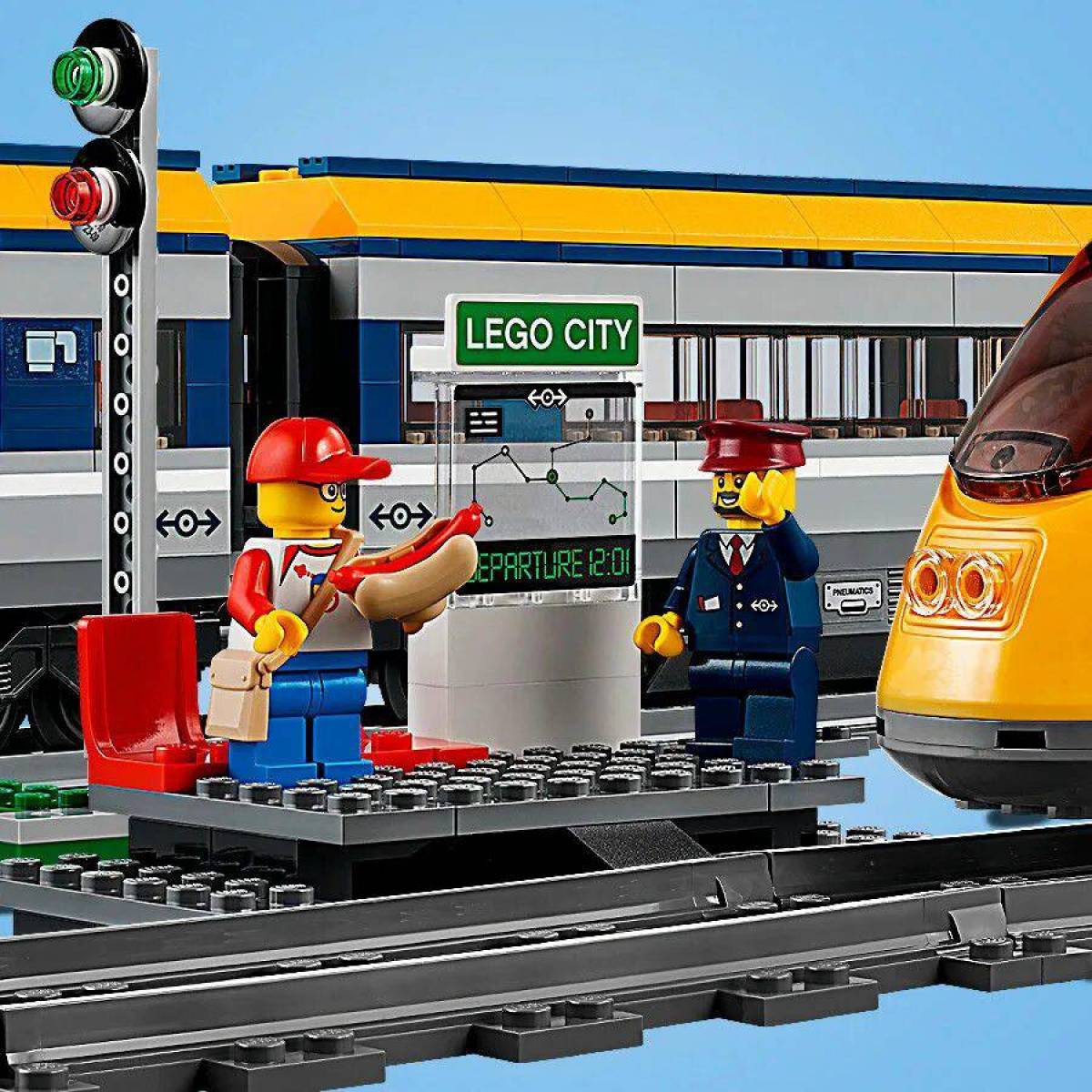 Лего поезд #39
