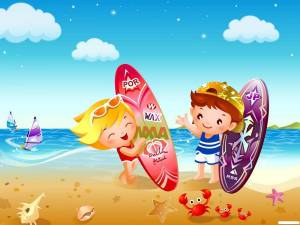 Раскраска лето для детей #12 #369944