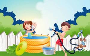 Раскраска лето для детей #25 #369957