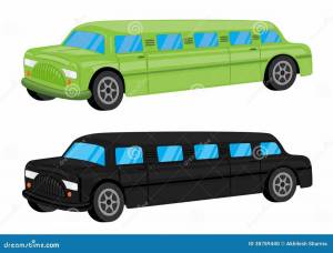 Раскраска лимузин для детей #4 #370521