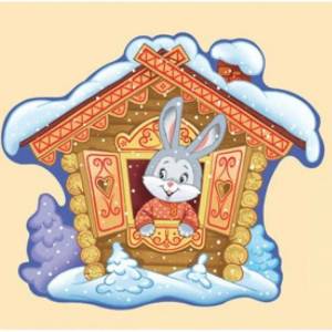 Раскраска лиса и заяц из сказки заюшкина избушка #17 #371025