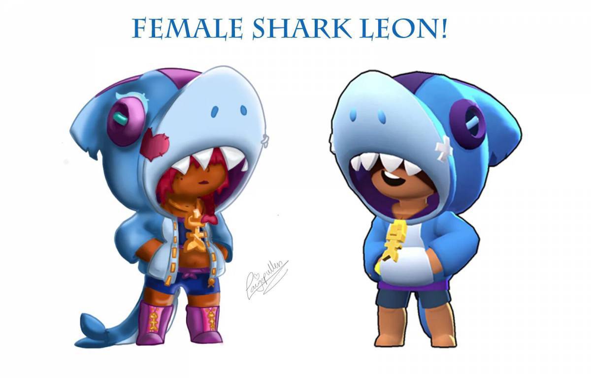 Леон акула #3